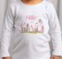 Personalised Rabbit Birthday White Cotton T-Shirt or hoodie - I am TWO, Second Birthday